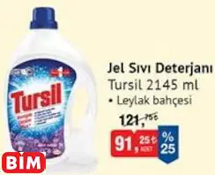 TURSİL JEL SIVI DETERJANI TURSİL JEL SIVI DETERJANI